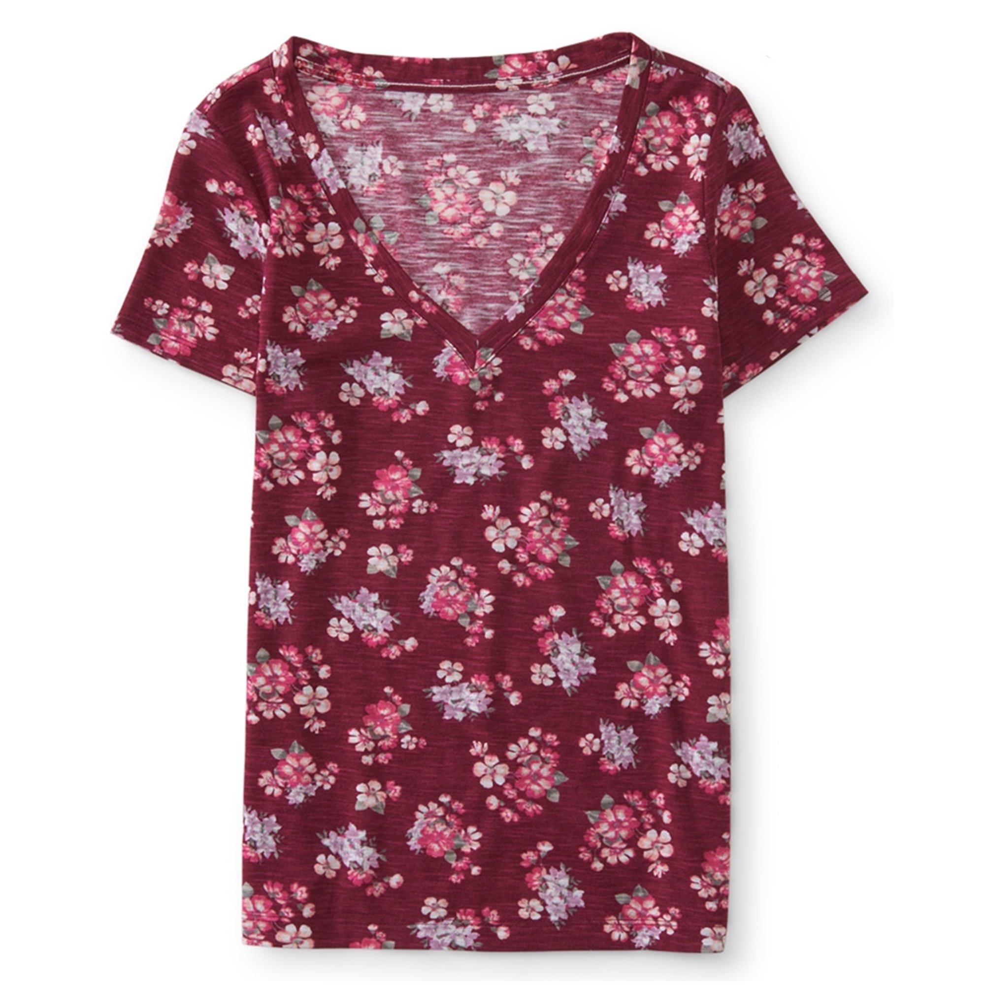 Aeropostale Womens Floral Graphic T 