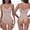 Khaki, variant on Women's Shapewear Women Bodysuit Butt Lifter Sleeve High Stretch Leotard Tummy Body Shaper,Beige Women's Shapers S