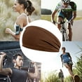 thumbnail image 3 of Bandage pour Cheveux Hommes Femmes Absorbant la Sueur pour Jogging Basketball Course (Rouge), 3 of 4