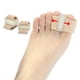 thumbnail image 1 of Pisexur Belleza Maquillaje 1 pieza de almohadilla separadora de silicona para el dedo gordo del pie, almohadillas de gel para enderezar, protectores espaciadores y correctopara mujeres y hombres, 1 of 7