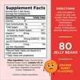 thumbnail image 3 of Nature's Bounty Kids Vitamin C, D & Zinc for Immune Support Jelly Beans, Orange Burst, 80 Count, 3 of 8