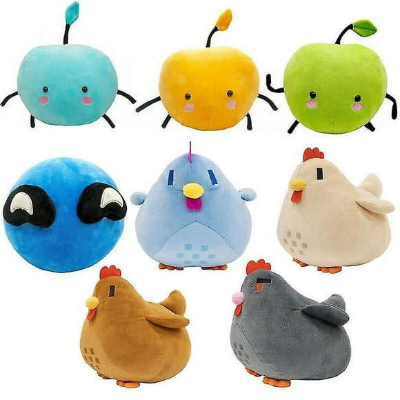 Stardew Valley Junimo Cute Apple Hen Soft Stuffed Plush Toys Dolls Kid Gift Toy
