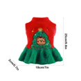thumbnail image 3 of FYTPOV Cute Christmas Pet Dog Dress, Cute Dog Clothes, Puppy Clothes Yorkie Clothes, Plush Winter Warm Doggie Dress Dog Apparel for Small Dogs and Cats, M, 3 of 5