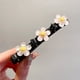 thumbnail image 5 of Xihbxyly Horquilla para Flequillo, Elegante Pinza con Diamantes de Imitación, Elegante Accesorio para El Cabello con Flocado, Fácil de Usar para Un Peinado Rápido, Perfecta para Fiestas, Bodas y Trab, 5 of 5