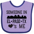 thumbnail image 3 of Inktastic El Paso Texas Someone Loves Me Skyline Boys or Girls Baby Bib, 3 of 4
