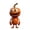 C, variant on Halloween Scary Pumpkin Freak Statues — Dimensional Accents with Creepy Shadows, Halloween Decorations for Halloween Parties & Trick or Treat Nights — great for Costume Parties with spooky setups