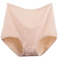thumbnail image 2 of Thin Nylon High-Rise Panties for Women Comfort Stretch Full Coverage Daily Underwear Multicolor 5XL, 2 of 3