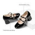 thumbnail image 6 of DREAM PAIRS Girls Mary Jane Dress Shoes Double Straps High Heel Princess Pumps for Easter, Wedding, Party, Church, and Communion – Little & Big Kids, 6 of 6