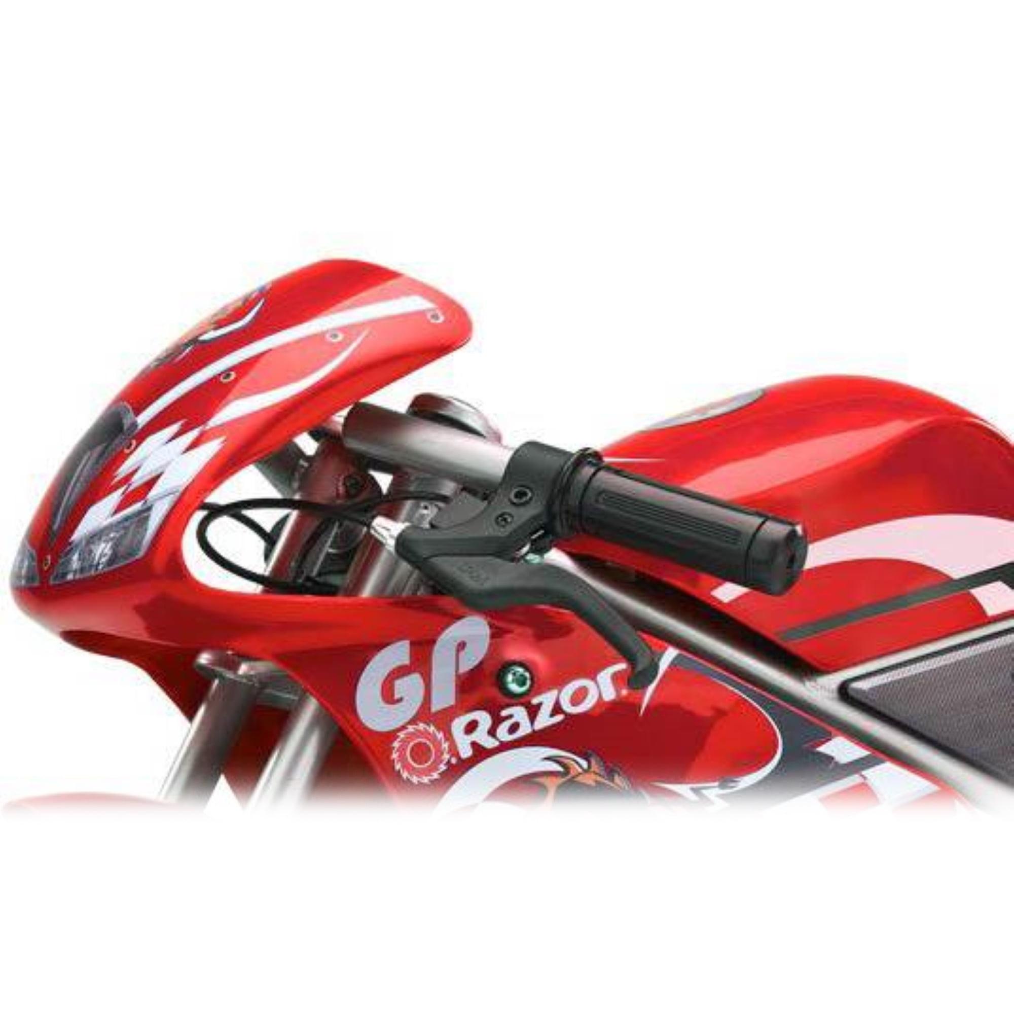 Razor 24v Mini Dirt Bike 1 Speed Motorcycle Pocket Rocket 2 Pack Red Red