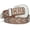 Brown, variant on Women Rhinestone Belt, Bling y2k Western Cowgirl Men Cowboy Faux Leather Studded Belts for Jeans Pants