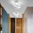 thumbnail image 6 of ADISUN Flush Mount Light Round Modern Hallway Ceiling Lamp, Led Ceiling Light Fixture White(Cool White Light,6000K), 6 of 7