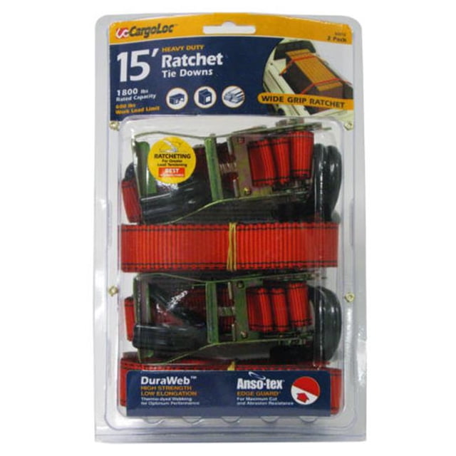 Allied International 84012 LB Cliquet Rouge Attacher avec J-Hooks 2 Comte & 44; 15 x 5000 Pi.