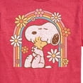 thumbnail image 3 of Peanuts - Retro Flower Rainbow   - Men's Short Sleeve Graphic T-Shirt, 3 of 6
