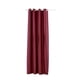 thumbnail image 1 of Cortinas opacas con arandela sólida con aislamiento térmico Irfora Vino rojo, 1 of 7