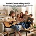 thumbnail image 3 of Fender FA Series Dreadnought Acoustic Guitar - Natural w/ Gig Bag, 3 of 9