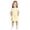 Light Yellow, variant on Girls Loose Fit Casual Suspenders Dress – Versatile Adjustable Strap Summer Outfit for Kids Ages 4-13 Years, Cute Solid Color Pinafore for Everyday Play and School Wear