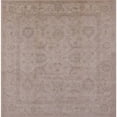 thumbnail image 1 of Ahgly Company Indoor Square Mid-Century Modern Khaki Rose Pink Oriental Area Rugs, 8' Square, 1 of 6