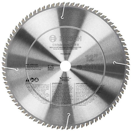 

Bosch PRO1280CHB 12 Inch 80T Chipboard/OSB/Plastic Blade