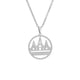 thumbnail image 4 of Collar Qarigey de Acero inoxidable moda étnica galvanizada Plata 10piezas, 4 of 6