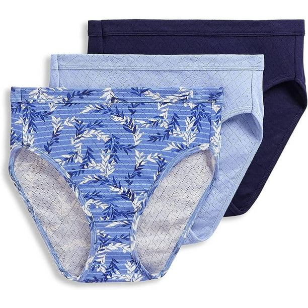 Jockey Women's Underwear Plus Size Elance Hipster 3 Pack