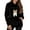 Black, variant on Winter Flannel Hooded Sweatshirt For Cozy Pullover With Front Pocket Soft Warm Zip Hoodies for Women Long Sleeve Thin Hoodie Women Womens plus Sweatshirts Hoodies Casual Tunic Sweatshirt Bla Black XXL