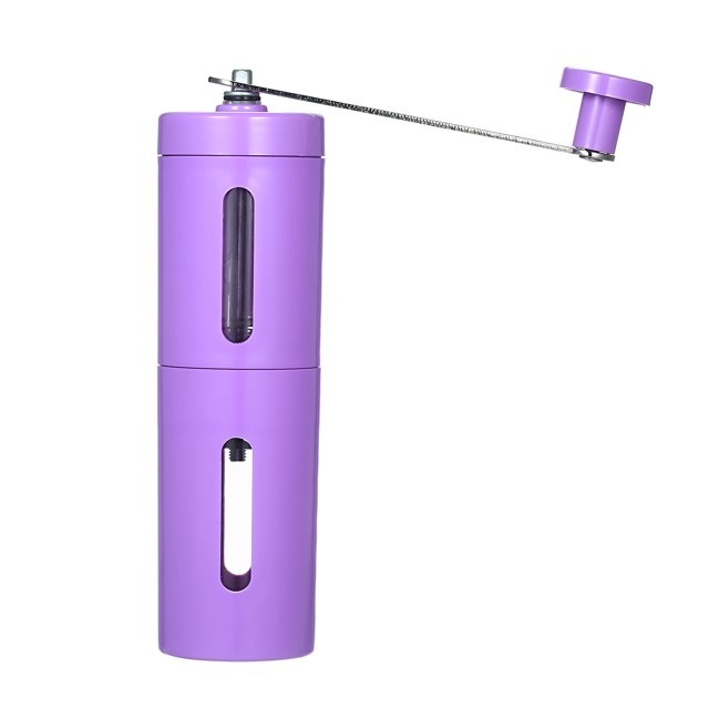 Manual coffee grinder with adjustable settings, portable conical ceramic burr grinder, kitchen tool