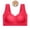 Red, variant on Otntypg Plus Size Seamless Powerful Push Up Wireless Bras for Women/Older, Full-Figure Mesh V-Neck Posture Correcting Bra Ice Silk Anti Sagging Bra, Stretch Bralette Sports Bra for Everyday Wear