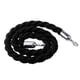 thumbnail image 1 of Divisor de cuerdas Cola para patio de juegos de hotel interior y exterior Negro Queue Rope, 1 of 5