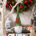 thumbnail image 2 of Christmas Hat Faceless Baby Pendant Old Man Dwarf Rudolph Doll, 2 of 5