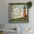 thumbnail image 6 of Wexford Home Florida Lighthouse V-Premium Gallery Wrapped Canvas, 16" x 16" - Ready to Hang, 6 of 8