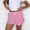 Hot Pink, variant on Vivianyo HD Shorts for Women Summer Clearance Spring And Summer Cute Comfortable Elastic Waist Women Bottom New Fashion Print Casual Short Pants