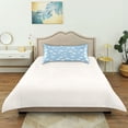 thumbnail image 6 of Haosy Satin Pillowcase for Hair and Skin Standard Cooling Silk Pillow Case with Envelope Closure White Raindrops and Clouds 20"x30", 6 of 9