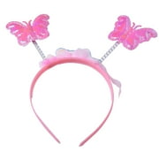 3Pc Set Girls Fairy Costume Butterfly Party Wings Wand Princess Headband Beauty