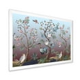 thumbnail image 2 of Designart 'Chinoiserie With Peonies and Birds XI' Traditional Framed Art Print, 2 of 4