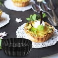 thumbnail image 2 of QIFEI 4 Inch Mini Tart Pan Set of 6, Non-Stick Quiche Pan Removable Bottom Mini Tart Tins, 2 of 6