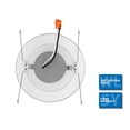 thumbnail image 6 of NICOR DLR566121203KWHBF DLR56(v6) 5/6-inch White 1200 Lumen 3000K Recessed LED Downlight with Baffle, 6 of 9