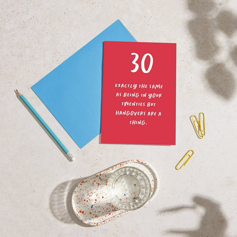 Girlfriend 30th birthday best sale card
