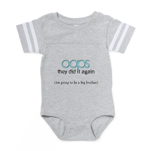 CafePress - Untitled 1 - Cute Infant Baby Football Bodysuit