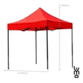thumbnail image 3 of Toldo LUM0 3x3 Carpa Impermeable Ajustable Portatil Exteriores Rojo, 3 of 7