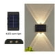 thumbnail image 4 of Matsuzay 2 piezas de luz solar de pared ABS portátil decorativa a prueba de sol alimentada por recargable lámpara de jardín al aire Iluminación y accesorios 4 cuentas cálidas., 4 of 6