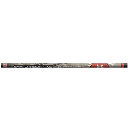 Easton Axis Under Armour 6Mm 500 Raw Unfletched Shaft With Nock &