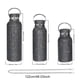 thumbnail image 2 of WDOplteas Botella 350 Ml/500 Ml/750 Ml Regalo para Mujer (negro 750 Ml), 2 of 7