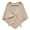 Light Brown, variant on Thick Wool Blend Triangle Winter Scarf Shawl for Women, Black