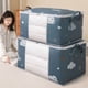 thumbnail image 1 of Xihbxyly Bolsa para Guardar Colchas, Gran Capacidad, Asas Resistentes para Transportarla Fácilmente, Organizador Versátil para El Hogar, Ropa de Cama, Toallas, Juguetes y Ropa, Construcción Duradera,, 1 of 1