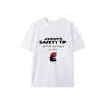 thumbnail image 3 of Camiseta con estampado divertido de consejos de seguridad en el trabajo para hombre: cómoda camiseta gráfica para verano, perfecta para trabajar o jugar. Para adultos, hombres, mujeres, adolescentes,, 3 of 6