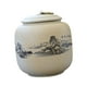 thumbnail image 5 of Recipiente de cerámica para té de 800 ml, recipiente hermético de porcelana oriental para cocina. Montaña, 5 of 9