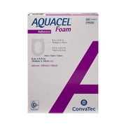 Aquacel Foam Dressing 5.5 x 8 Heel with Border Waterproof Film Backing 420625 5 per Box