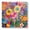 Color1310, variant on High Precision Body Weight Scale Smart Bathroom Scales with Large LCD Display(400lbs),Decorative for Bedroom-Vintage Daisies And Wildflowers