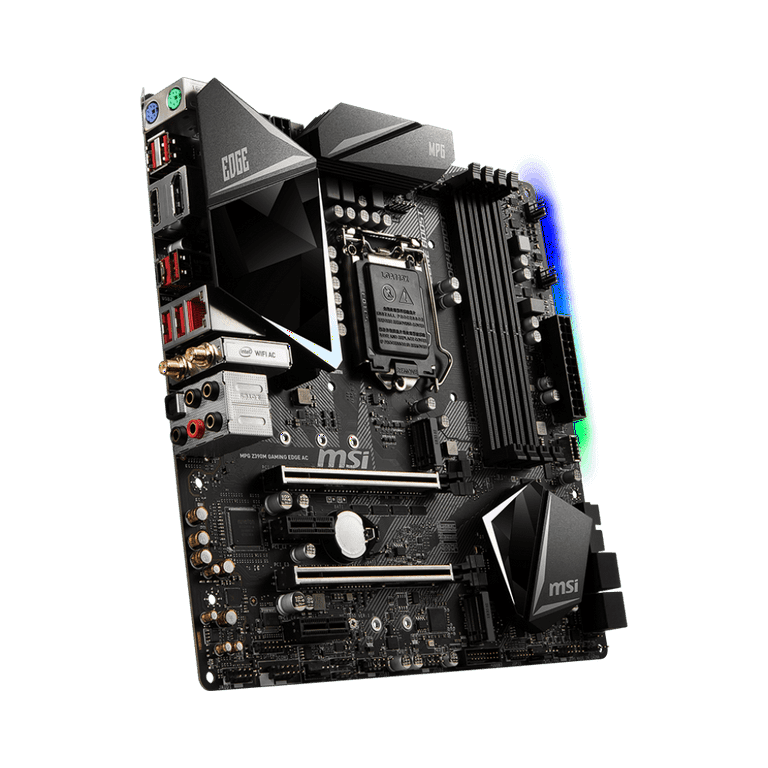 MPG Z390M GAMING EDGE AC Micro ATX Motherboard - Socket LGA 1151