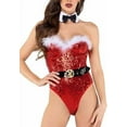 thumbnail image 5 of Playboy Women's Red Bunny Costume, 5 of 5